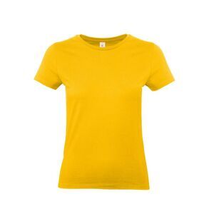B&C Womens/Ladies E190 T-Shirt / Gold